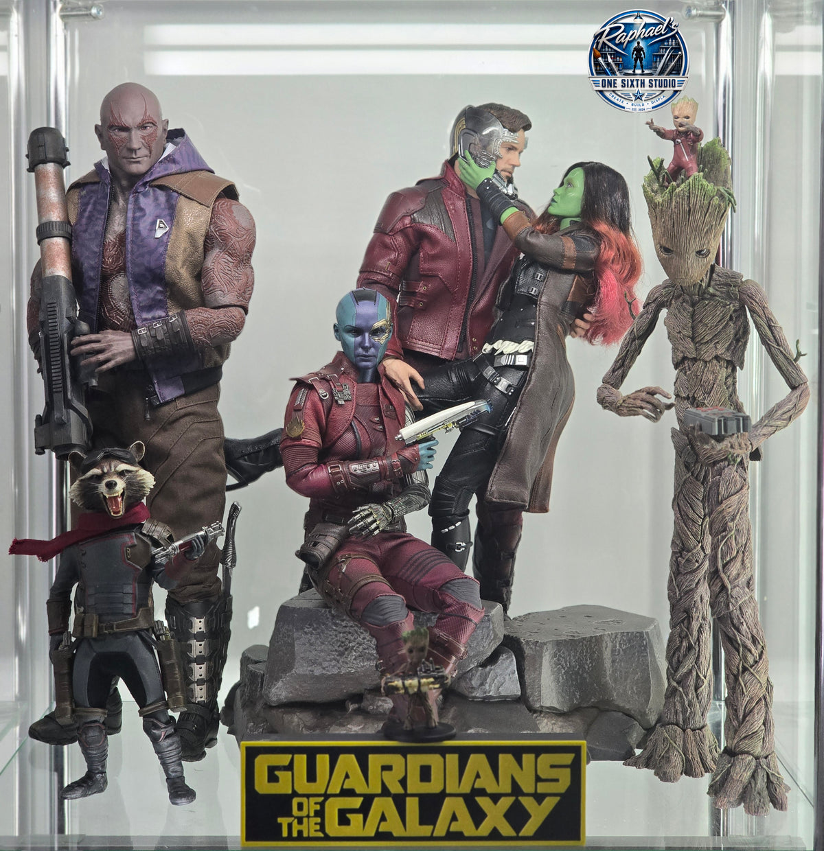 Guardians of the Galaxy Name Plaque
