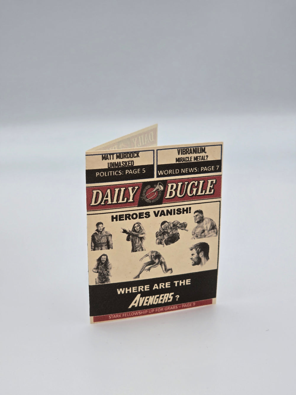 Newspaper Prop (Customisable)