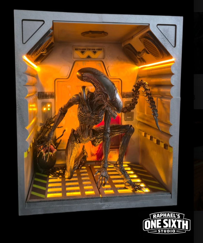 Xenomorph Diorama